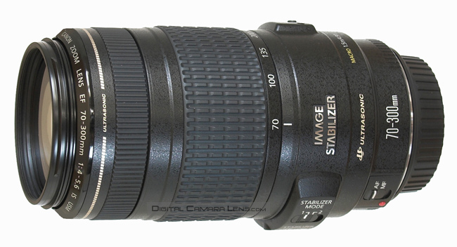 Objectif Canon EF 70-300 Mm F/4-5,6 IS USM | Pour Pièces Ou Réparation | Défectueux